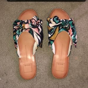 Dolce Vita Multi Print Canvas Sandal